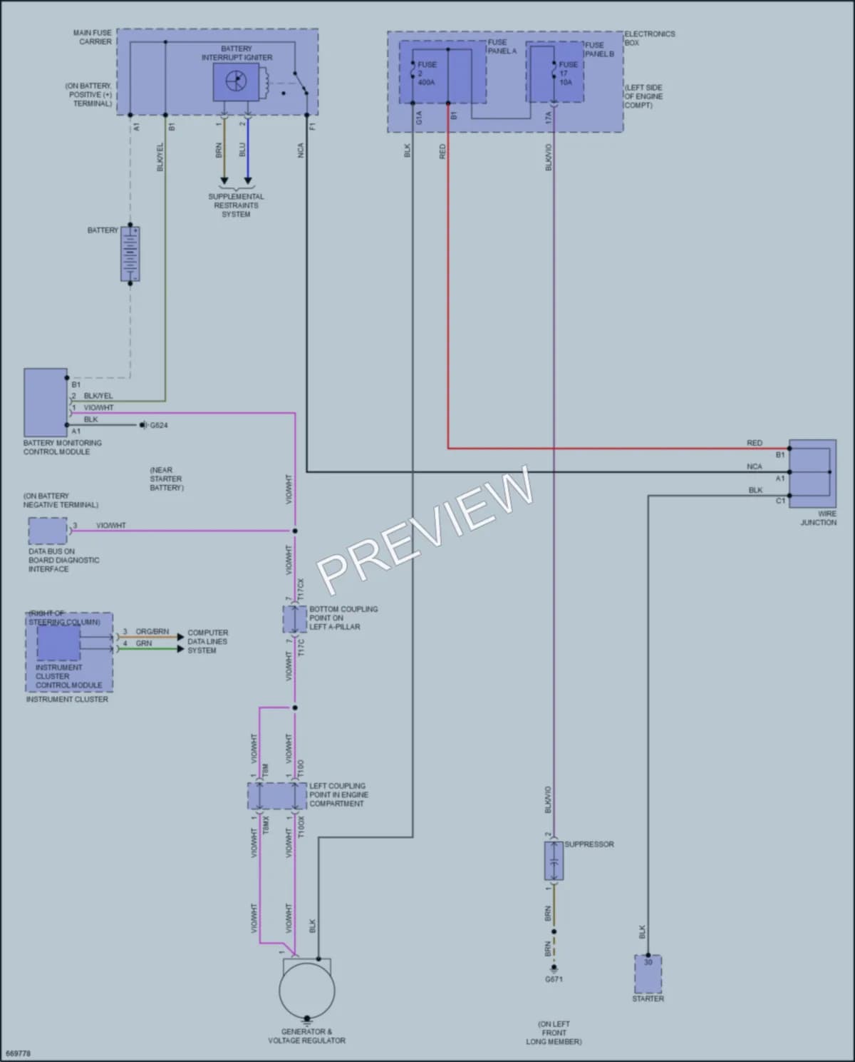 2020 Audi TTRS Starting Charging wiring diagram preview