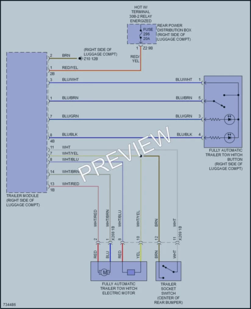 2020 BMW 330i Active Bodyworks wiring diagram preview