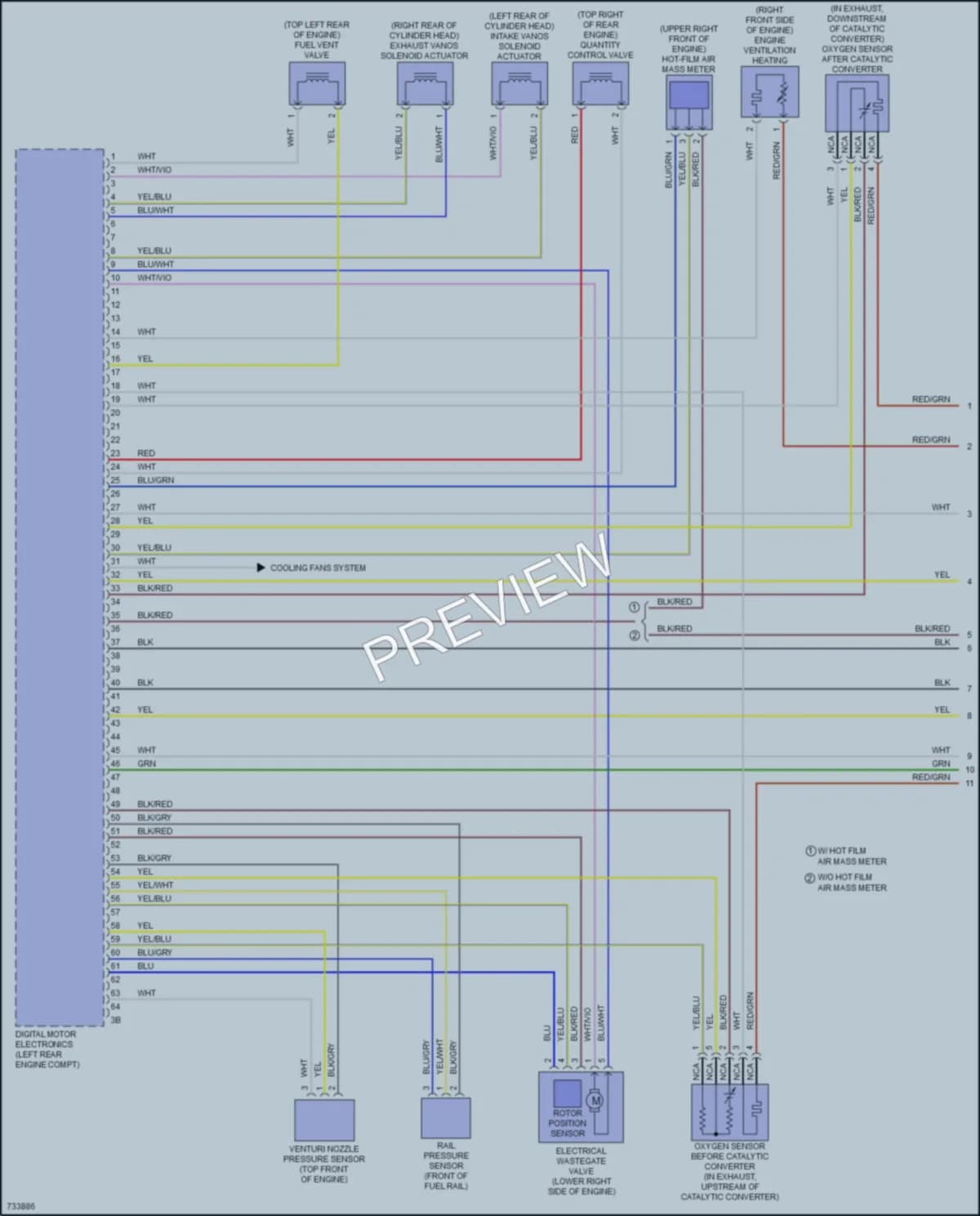 2020 BMW 840i Engine Performance wiring diagram preview