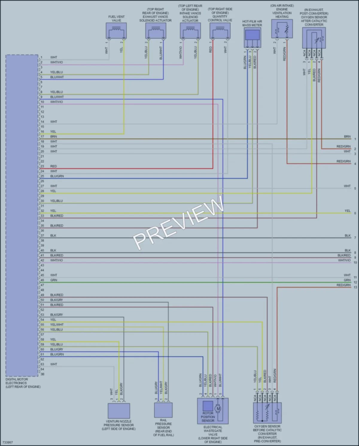 2020 BMW M240i Engine Performance wiring diagram preview
