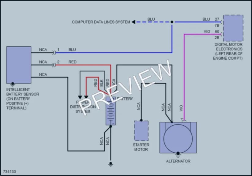 2020 BMW X2 Starting Charging wiring diagram preview