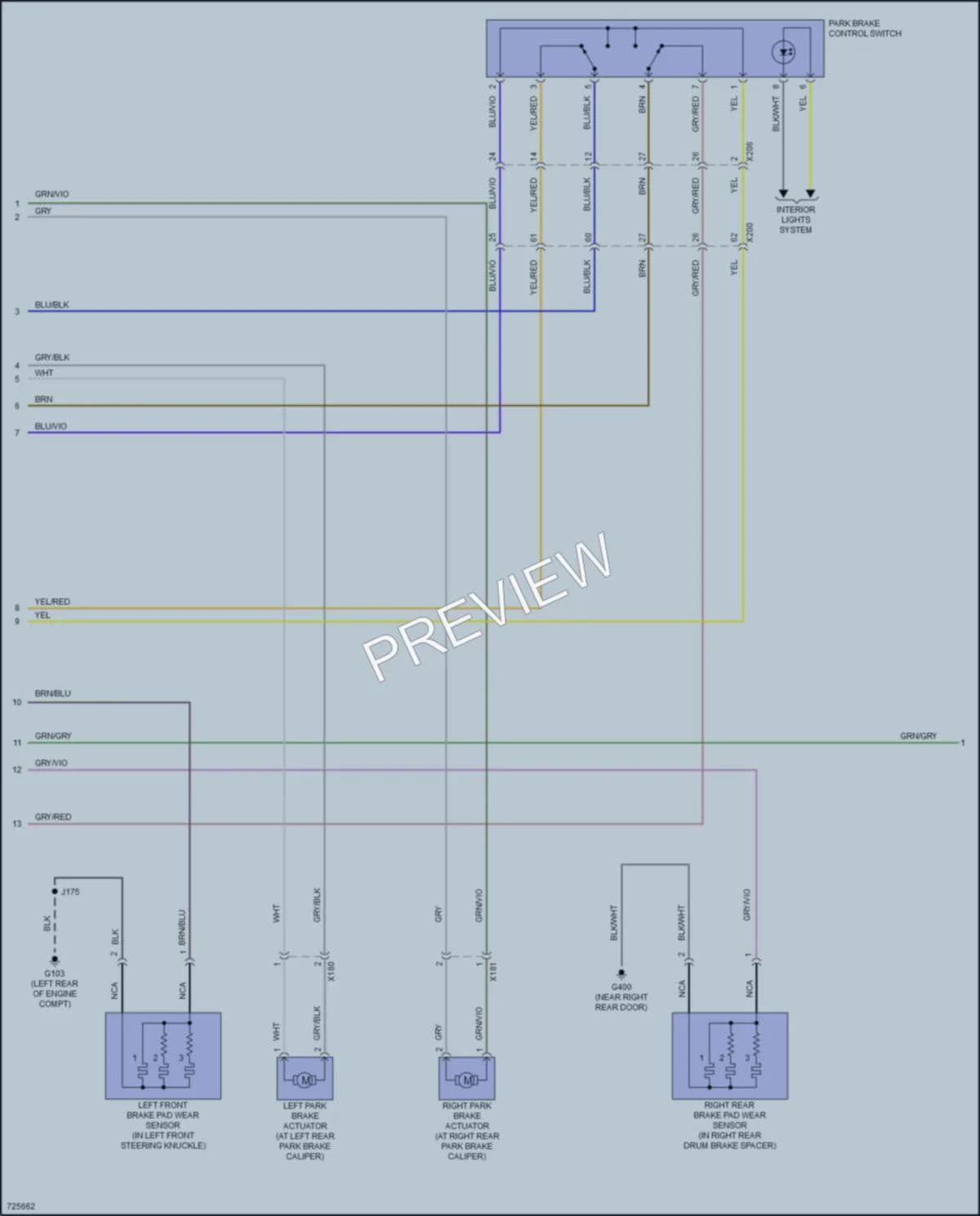 2020 Buick EncoreGX Anti Lock Brakes wiring diagram preview