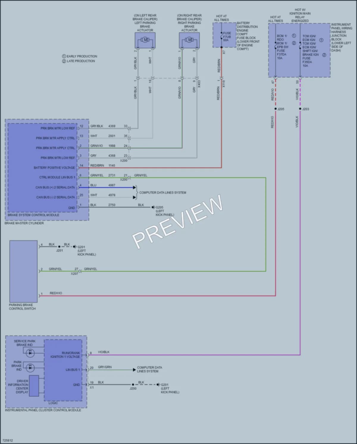2020 Cadillac CT5 Shift Interlock wiring diagram preview