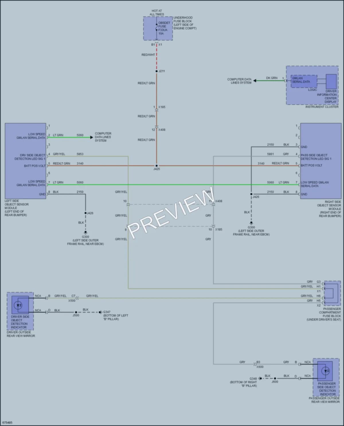 2020 Chevrolet 3500Express Navigation wiring diagram preview