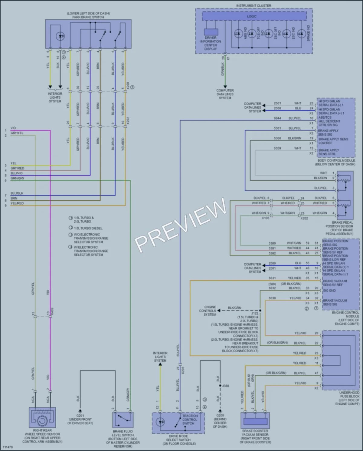 2020 Chevrolet Equinox Anti Lock Brakes wiring diagram preview