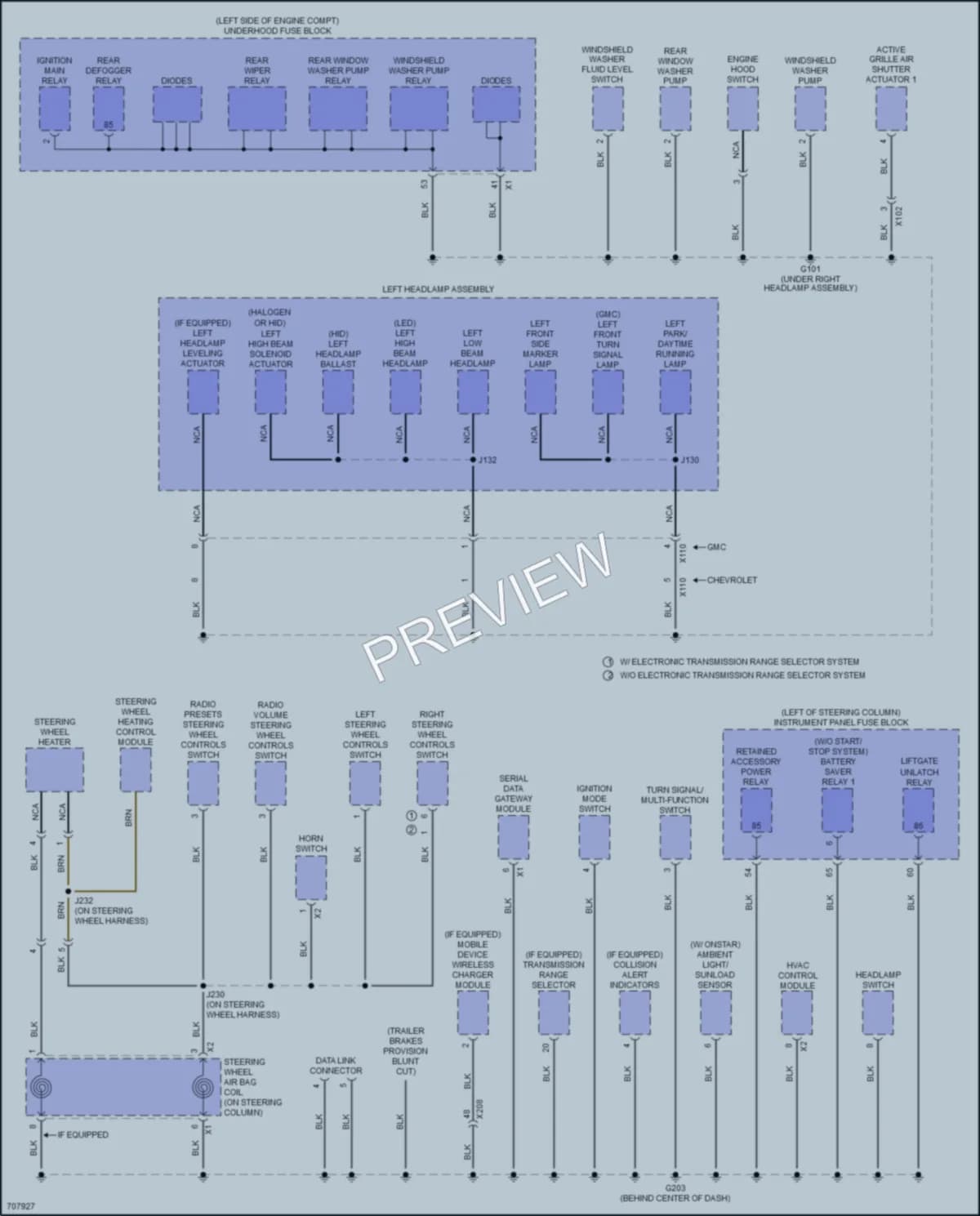 2020 Chevrolet Equinox Ground Distribution wiring diagram preview