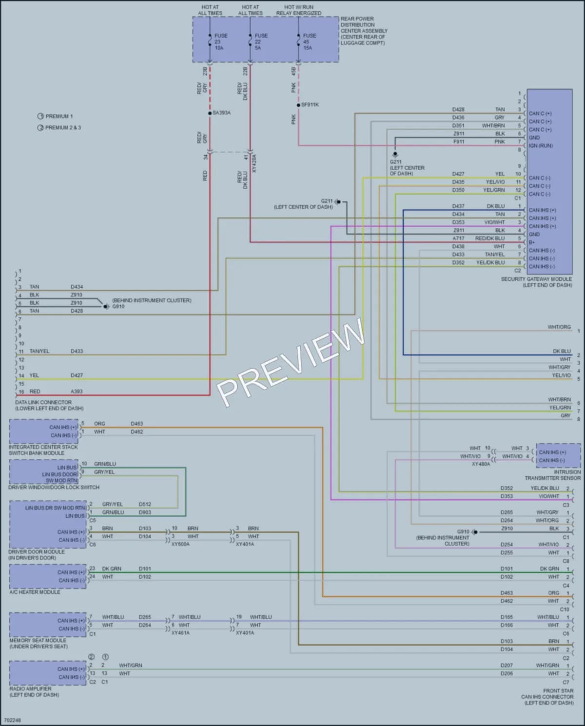 2020 Chrysler 300 Computer Data Lines wiring diagram preview