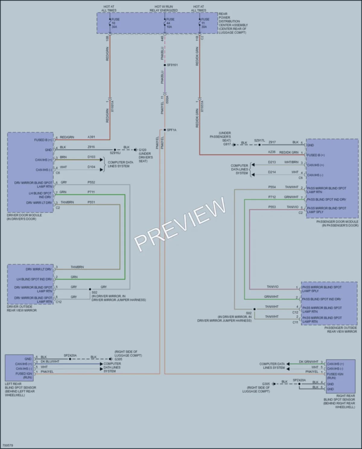 2020 Chrysler 300 Navigation wiring diagram preview