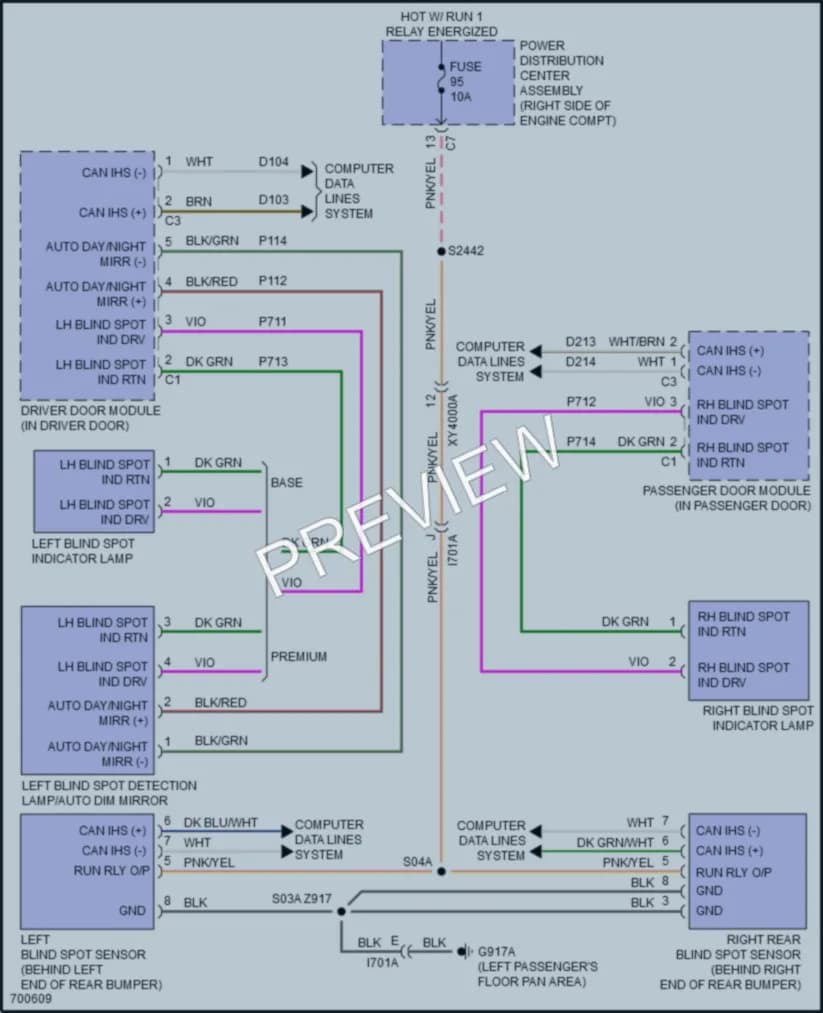 2020 Dodge Durango Navigation wiring diagram preview