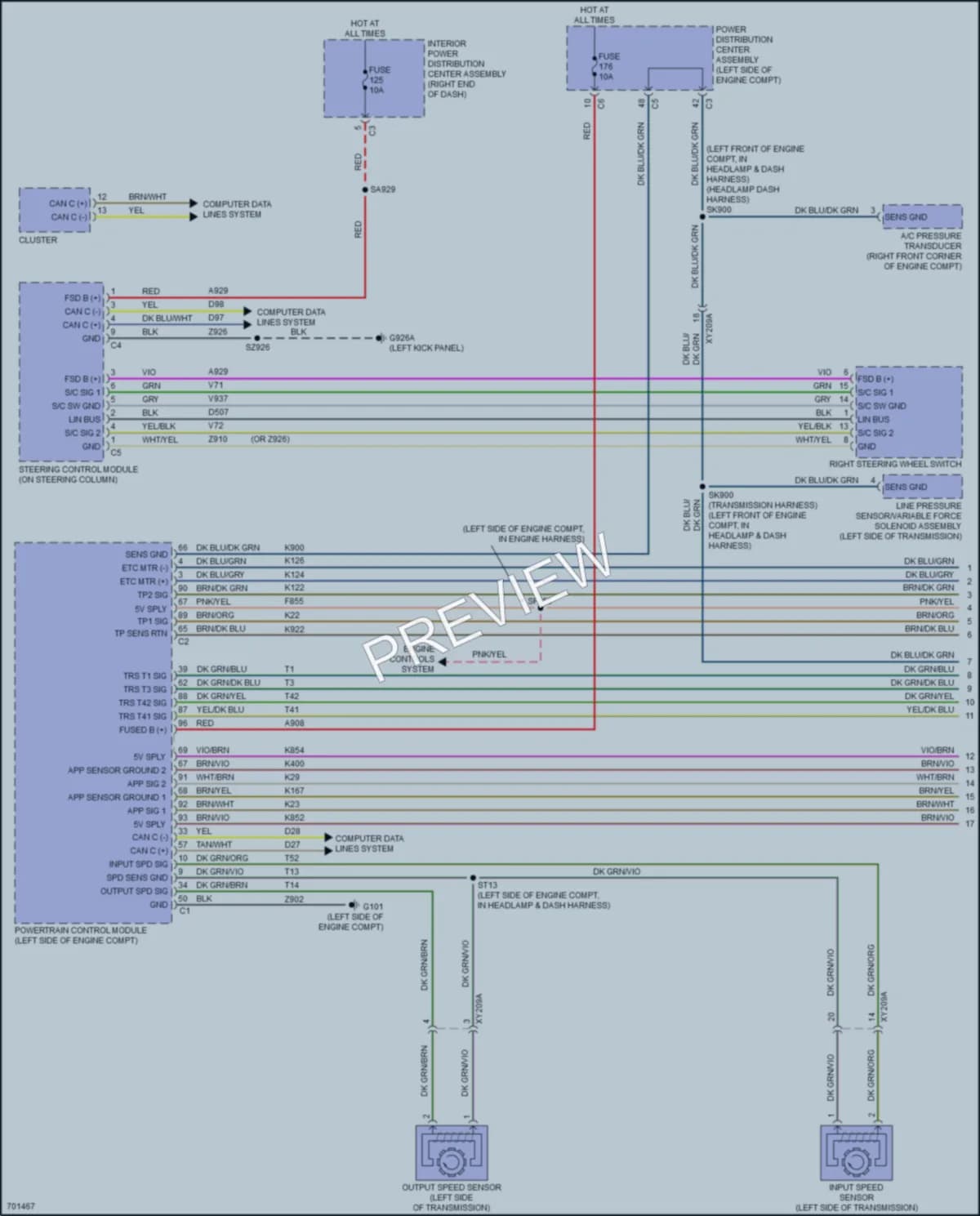 2020 Dodge Journey Cruise Control wiring diagram preview