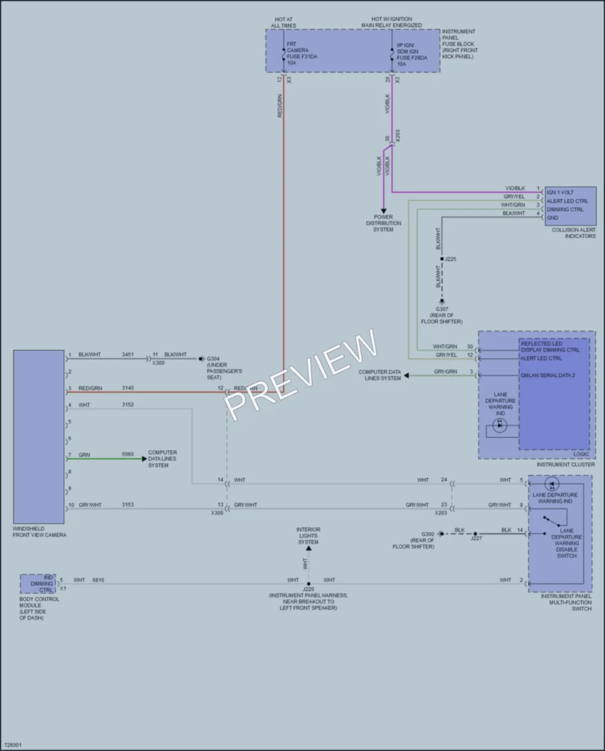 2020 GMC Canyon Navigation wiring diagram preview