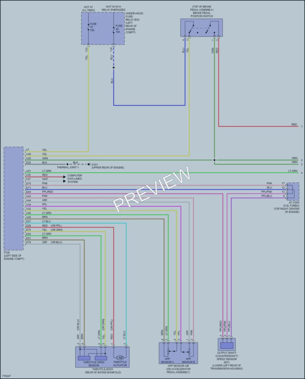 2020 Honda AccordHybrid Cruise Control wiring diagram preview