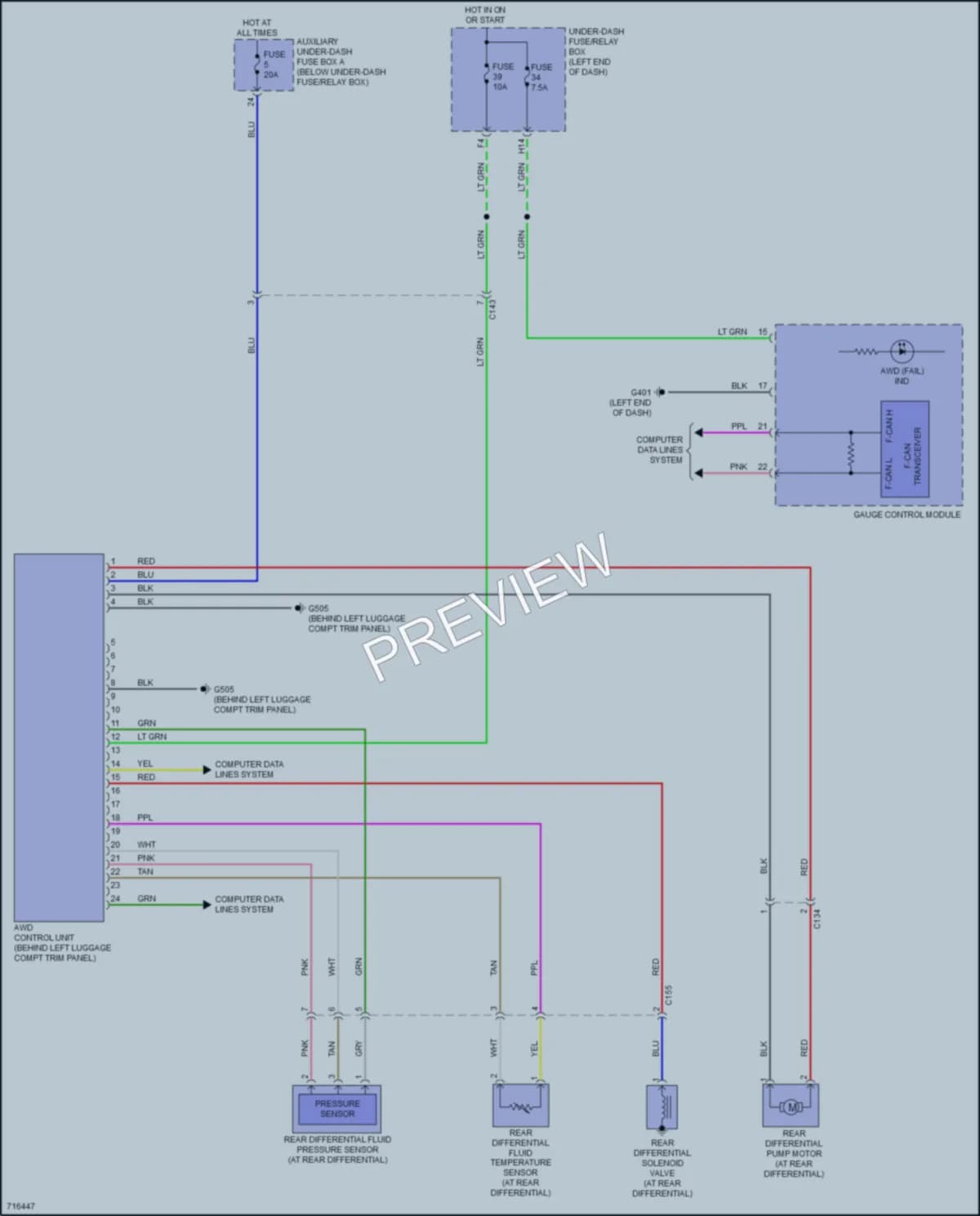 2020 Honda HRV Transmission wiring diagram preview