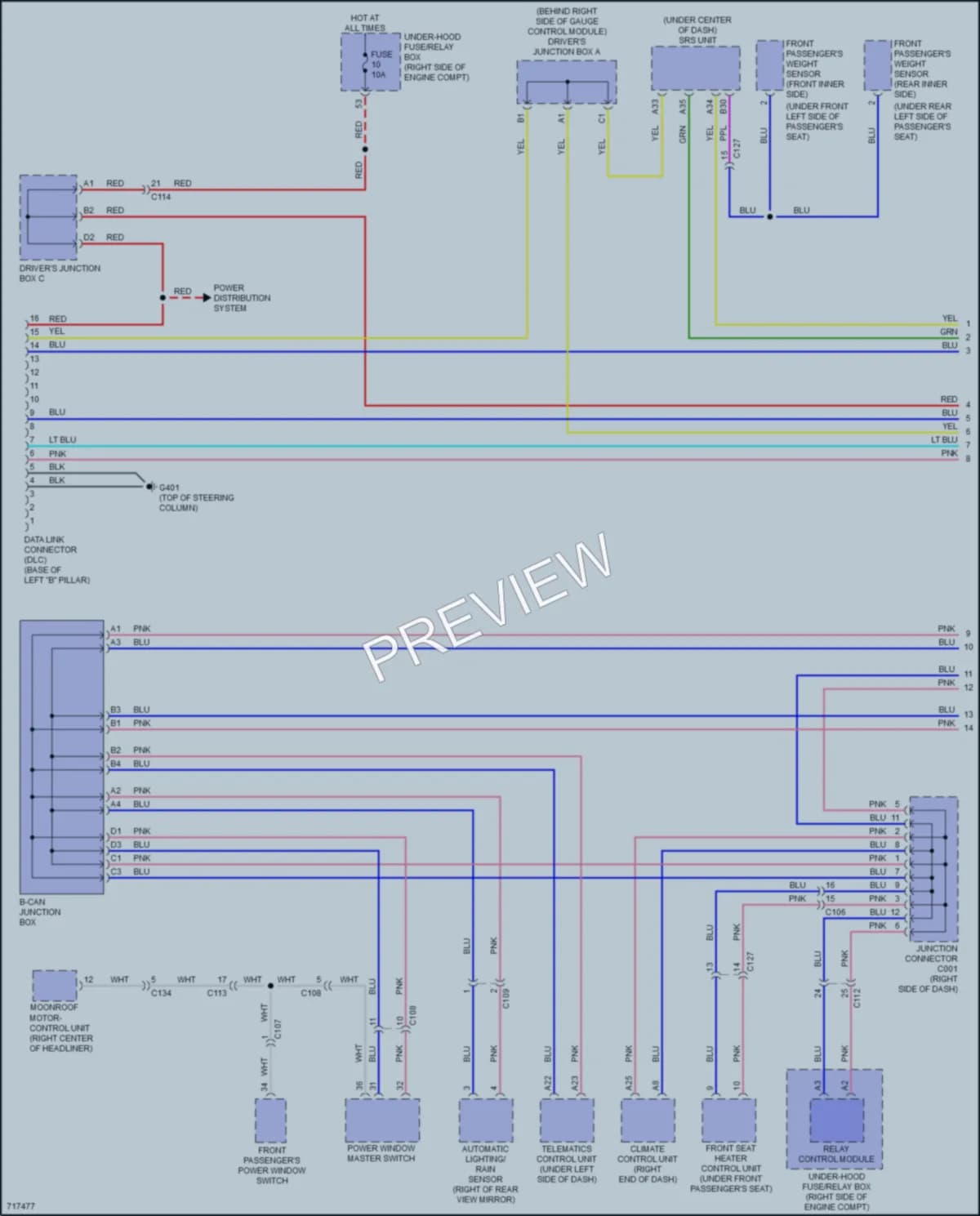 2020 Honda Insight Computer Data Lines wiring diagram preview