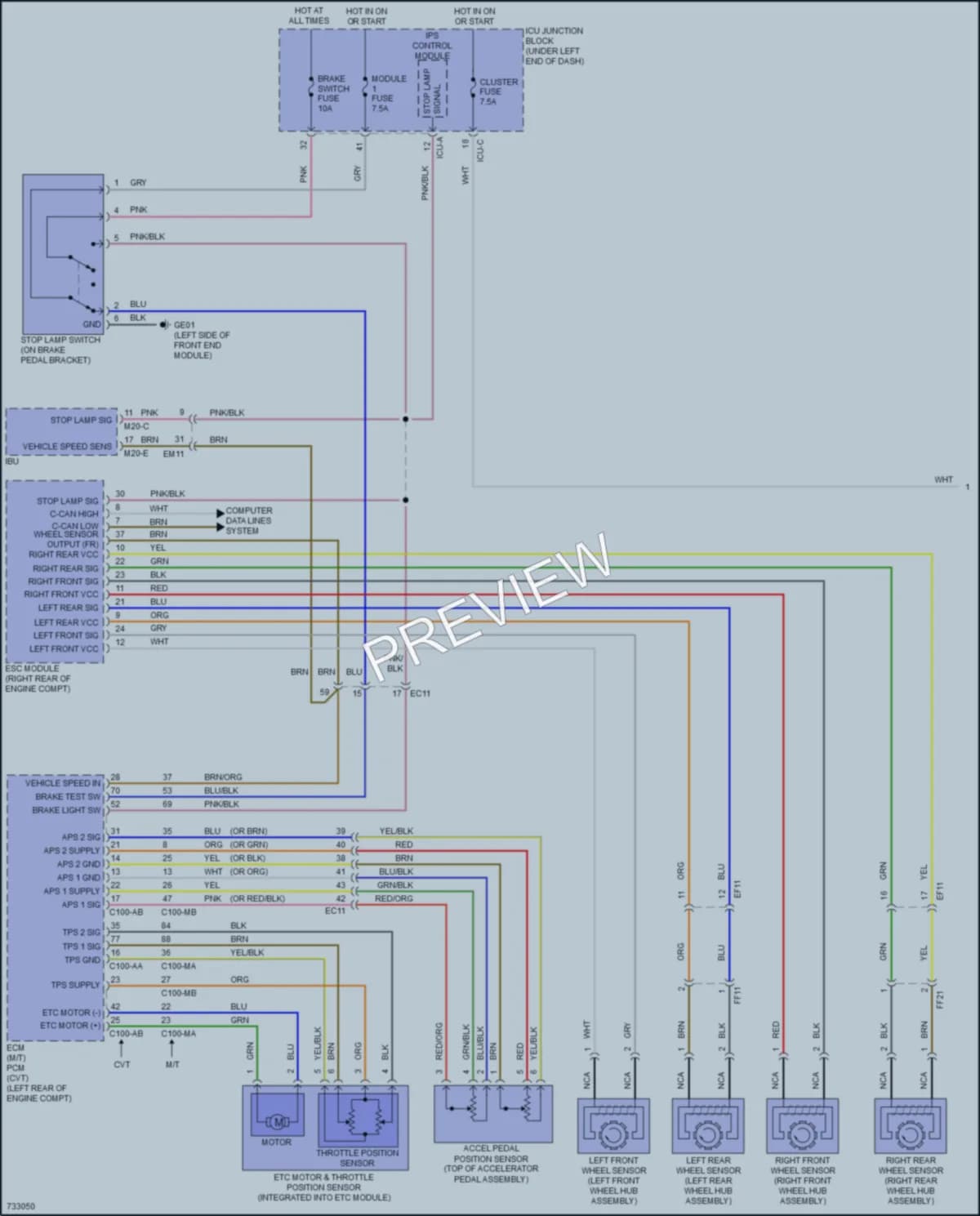 2020 Hyundai Venue Cruise Control wiring diagram preview