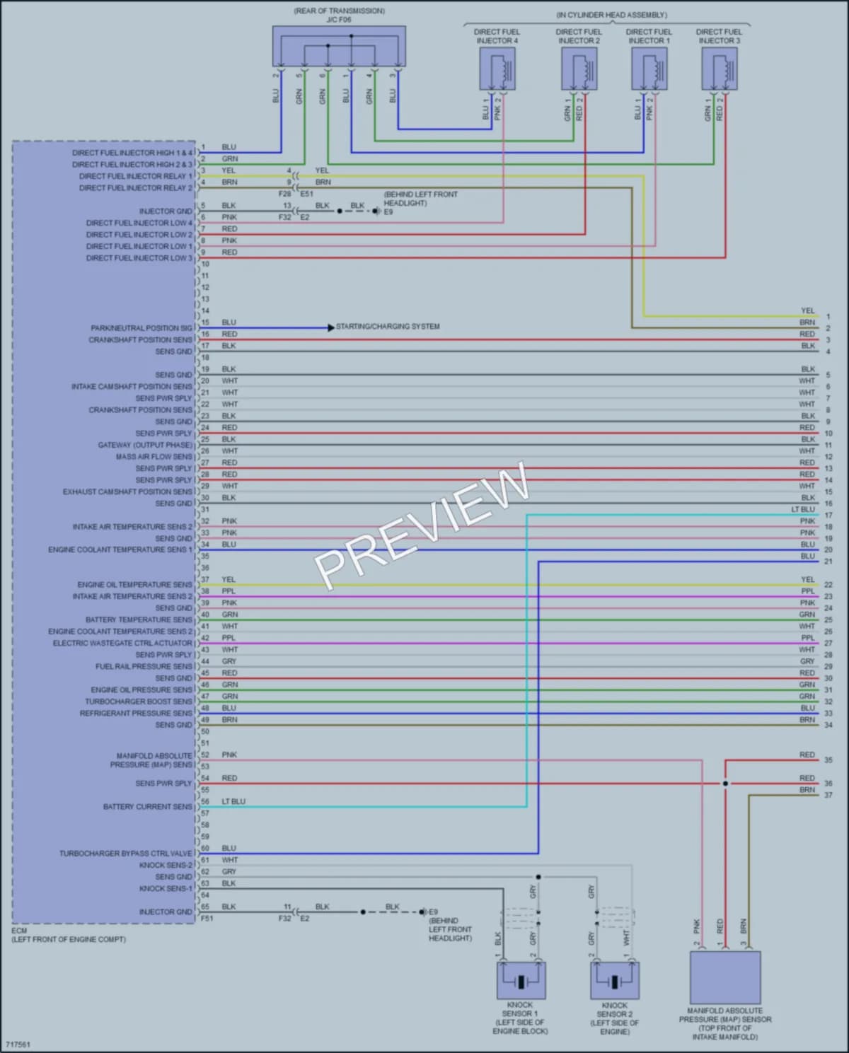 2020 Infiniti QX50 Engine Performance wiring diagram preview