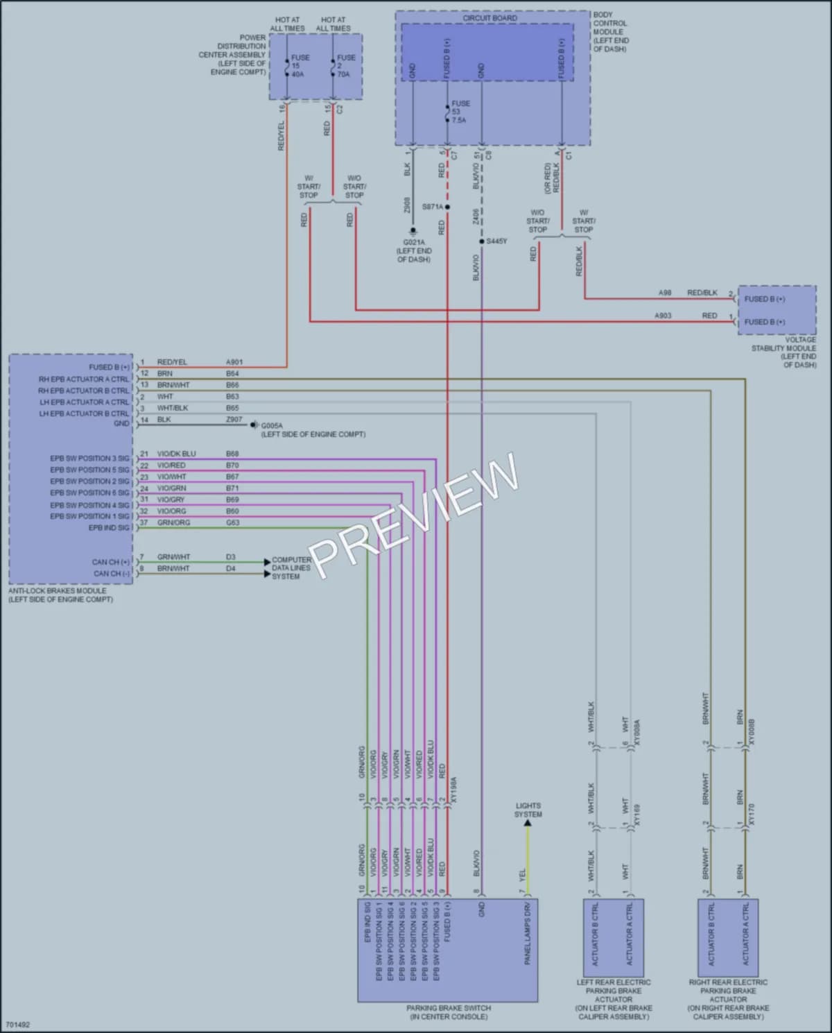 2020 Jeep Renegade Shift Interlock wiring diagram preview