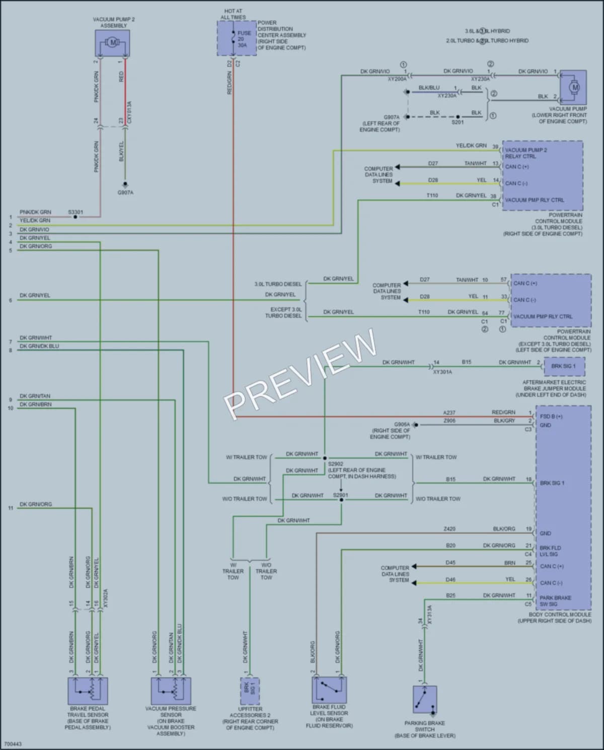 2020 Jeep Wrangler Anti Lock Brakes wiring diagram preview
