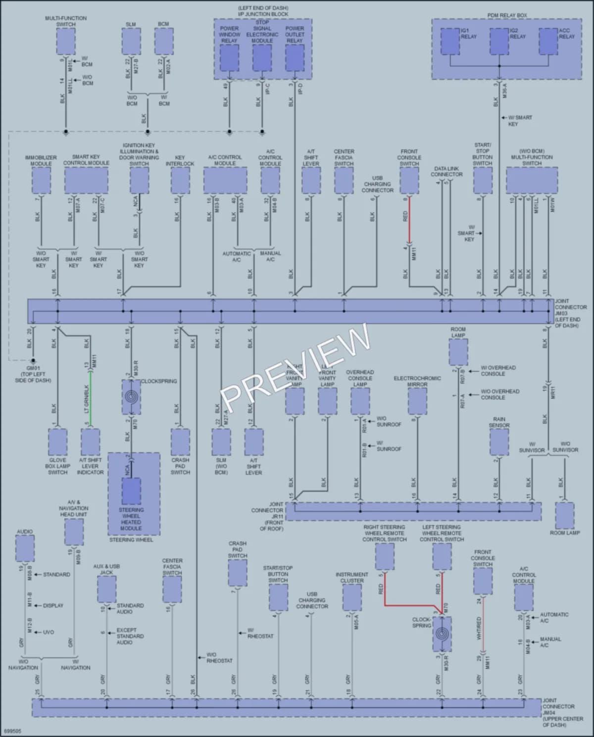 2020 Kia Rio Ground Distribution wiring diagram preview