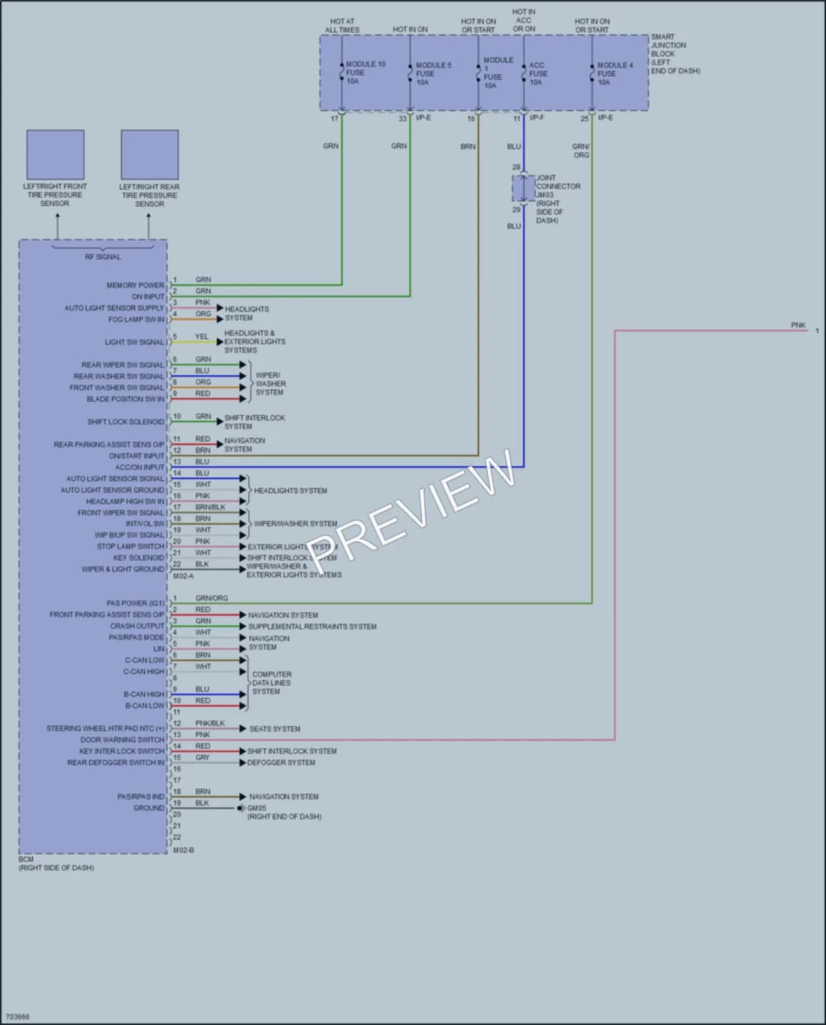 2020 Kia Sportage Body Control Modules wiring diagram preview