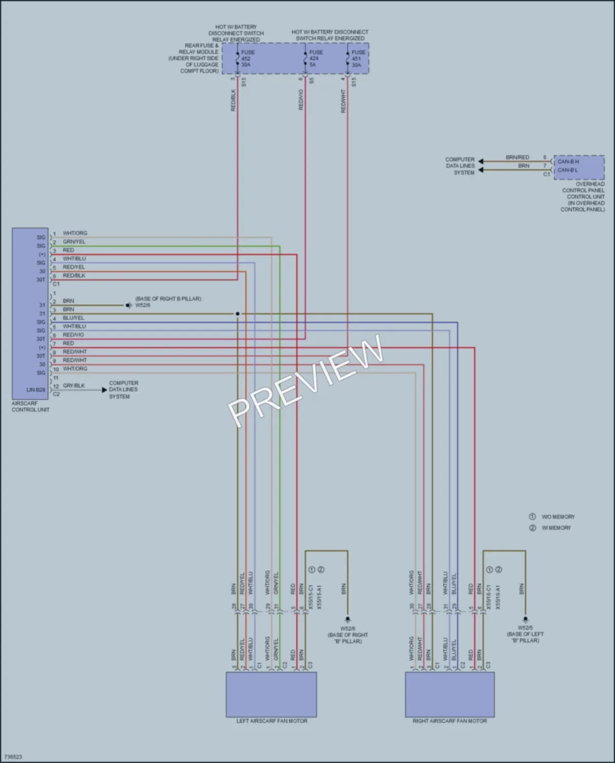 2020 MercedesBenz C300 Power Seats wiring diagram preview