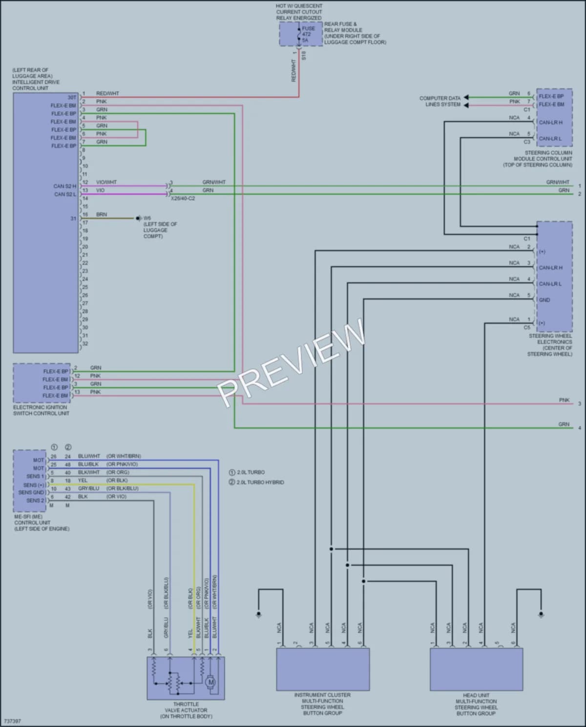 2020 MercedesBenz GLC300Coupe Cruise Control wiring diagram preview