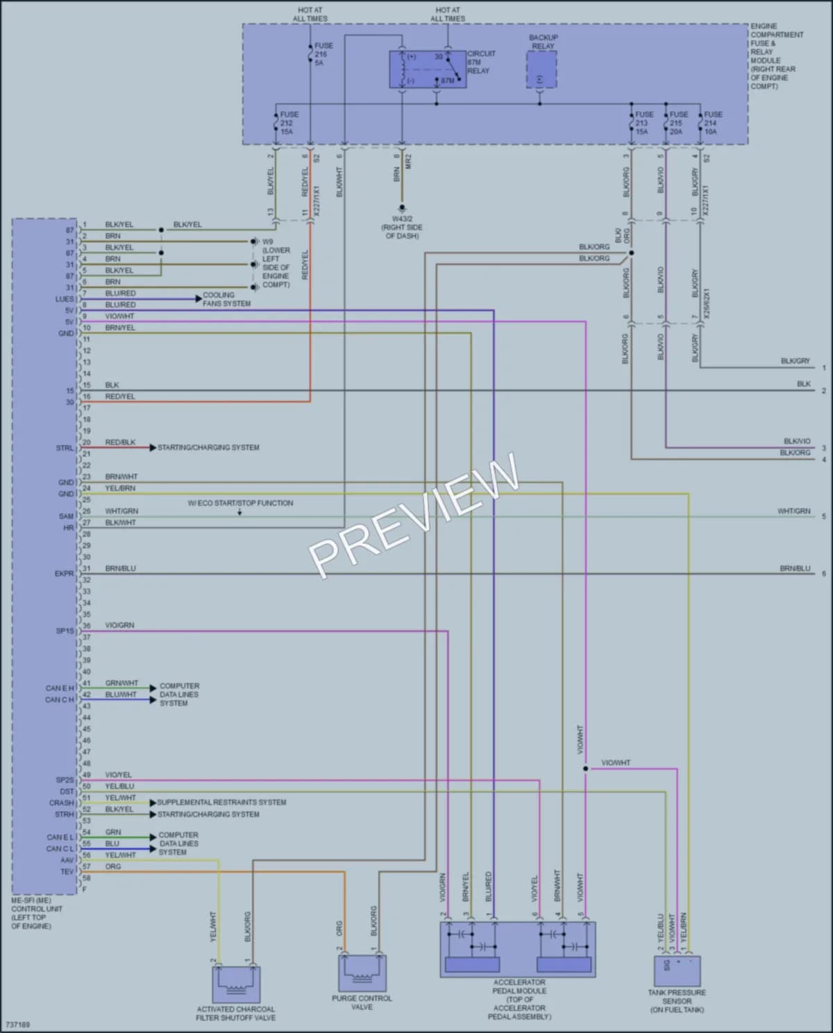 2020 MercedesBenz Metris Engine Performance wiring diagram preview