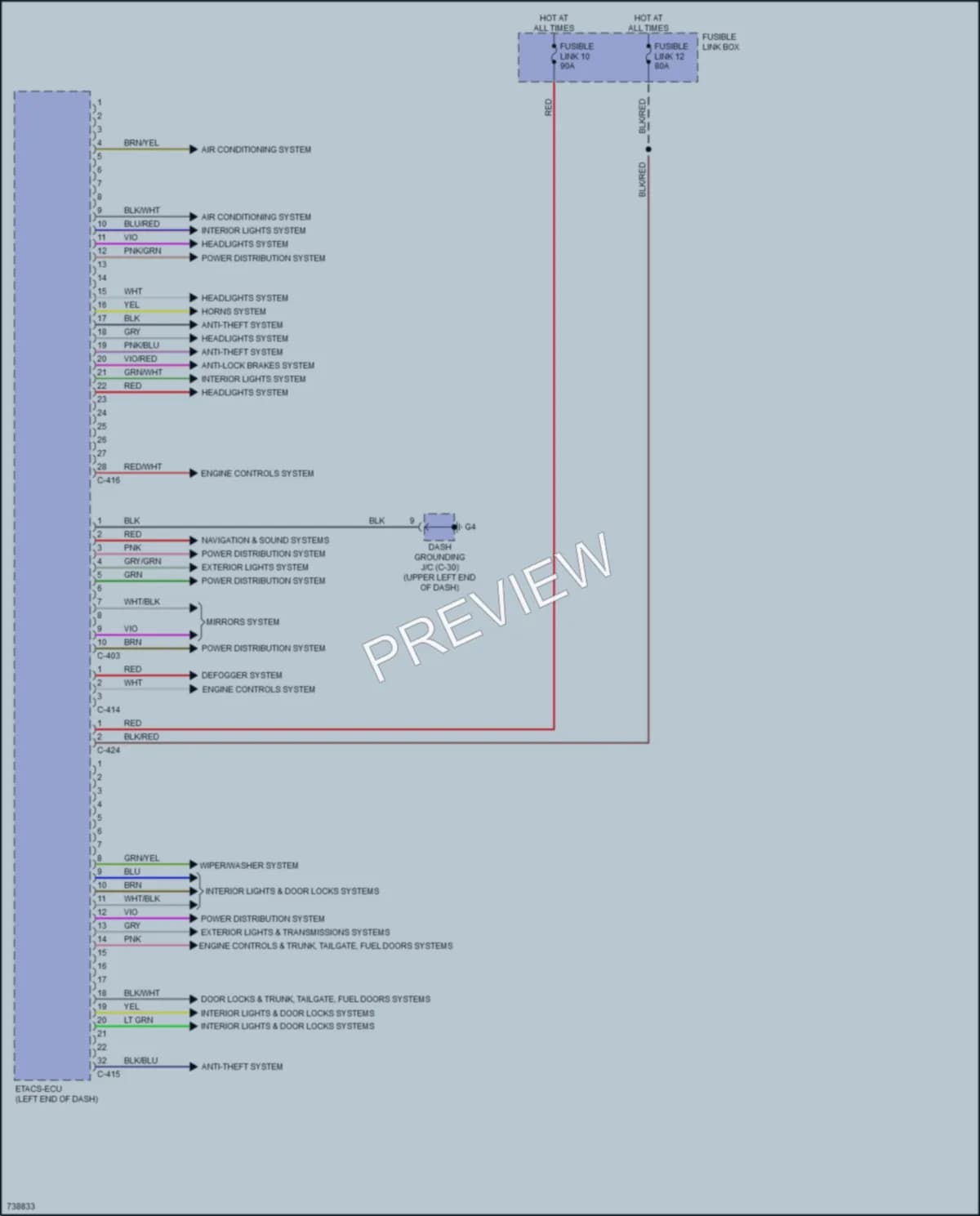 2020 Mitsubishi OutlanderPHEV Body Control Modules wiring diagram preview