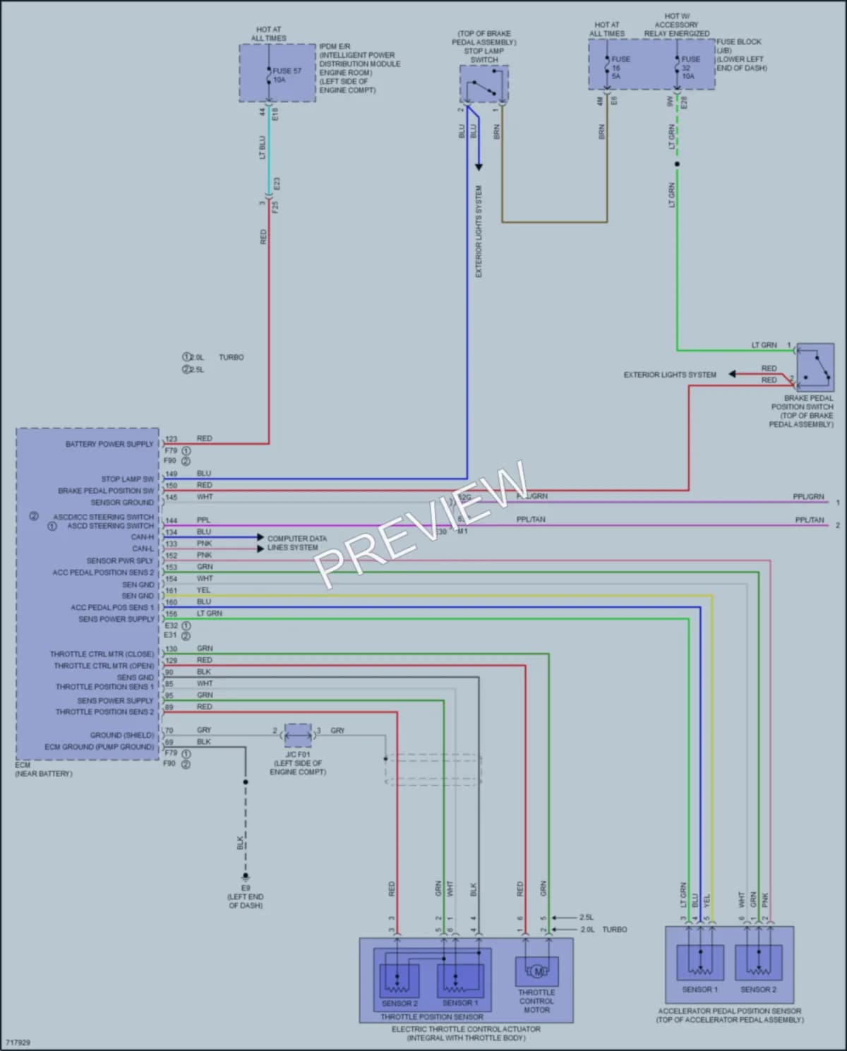2020 Nissan Altima Cruise Control wiring diagram preview