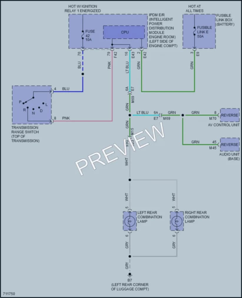 2020 Nissan Kicks Exterior Lights wiring diagram preview