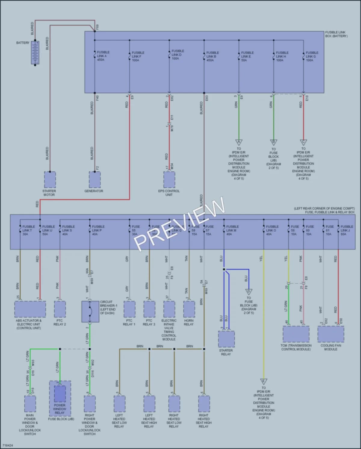 2020 Nissan Kicks Power Distribution wiring diagram preview