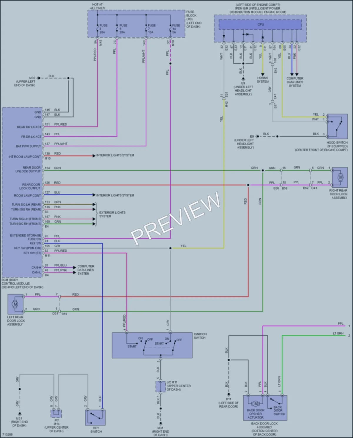 2020 Nissan RogueSport Anti Theft wiring diagram preview