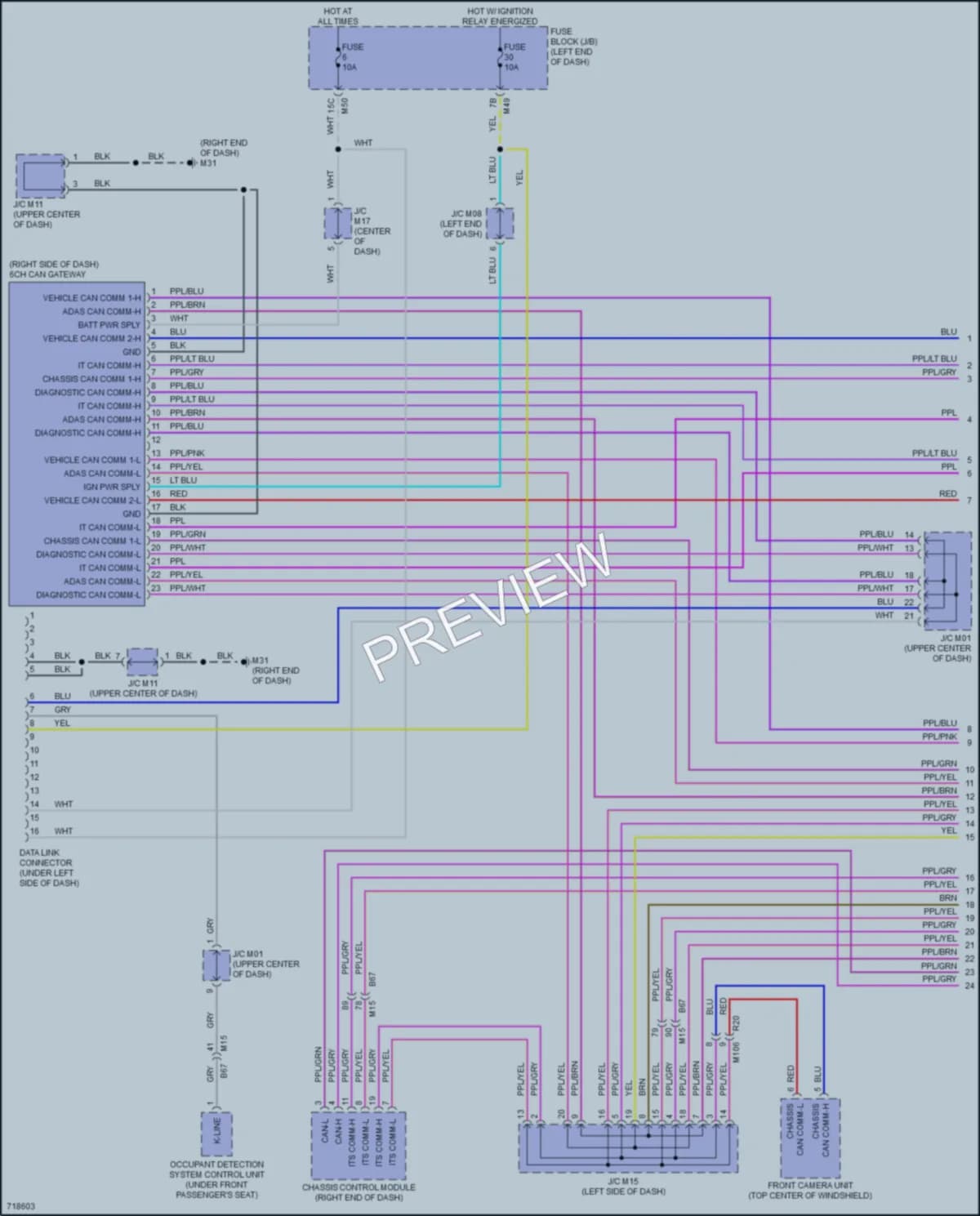 2020 Nissan RogueSport Computer Data Lines wiring diagram preview