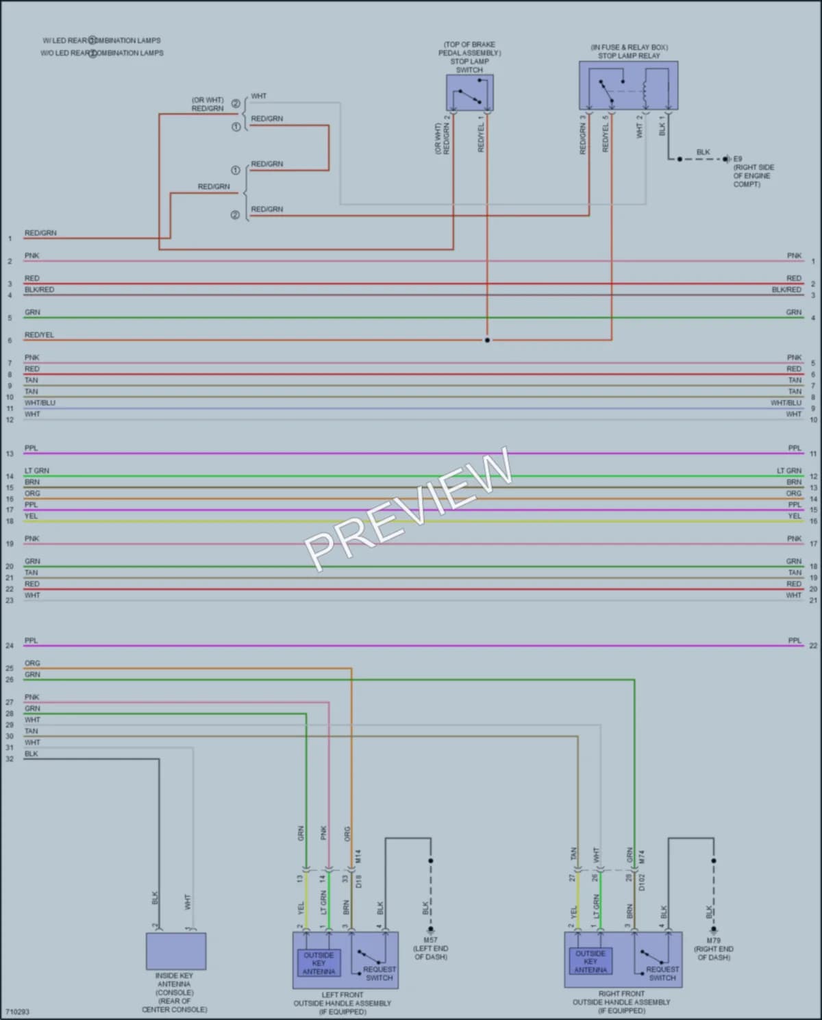 2020 Nissan Titan Anti Theft wiring diagram preview