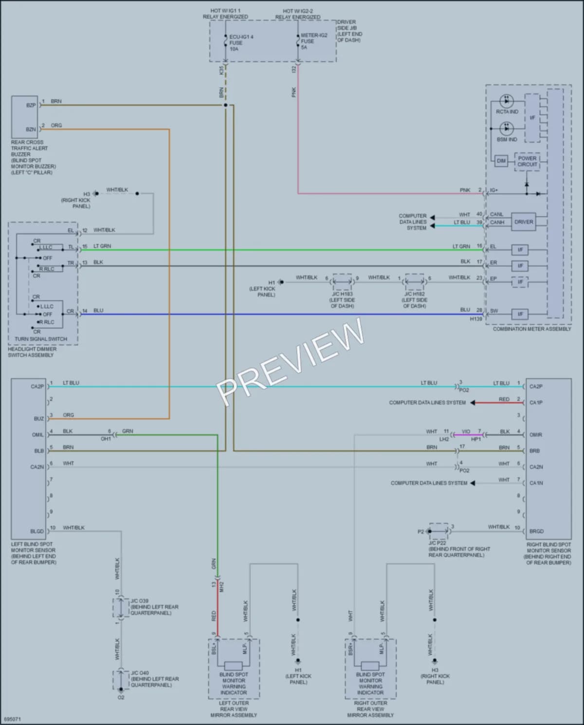 2020 Toyota Sequoia Navigation wiring diagram preview