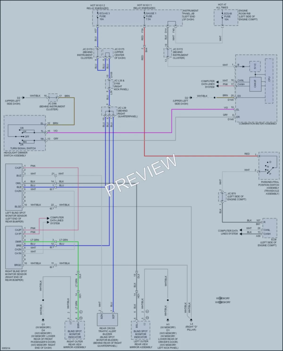 2020 Toyota Sienna Navigation wiring diagram preview