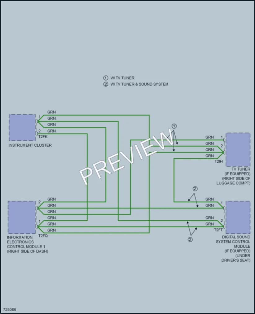 2020 Volkswagen Arteon Radio wiring diagram preview