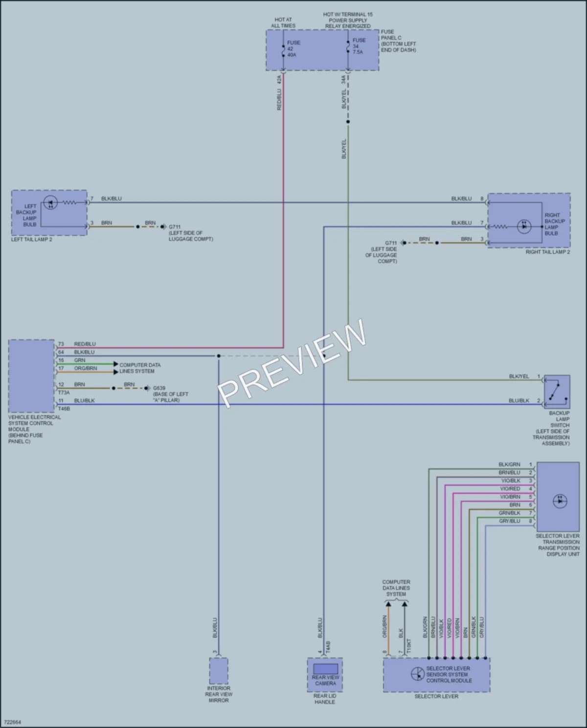 2020 Volkswagen JettaGLI Exterior Lights wiring diagram preview
