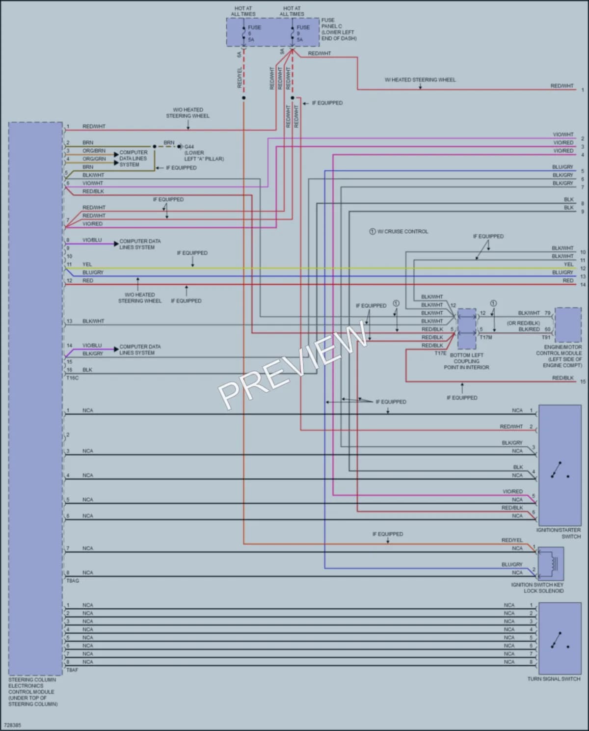 2020 Volkswagen Tiguan Body Control Modules wiring diagram preview