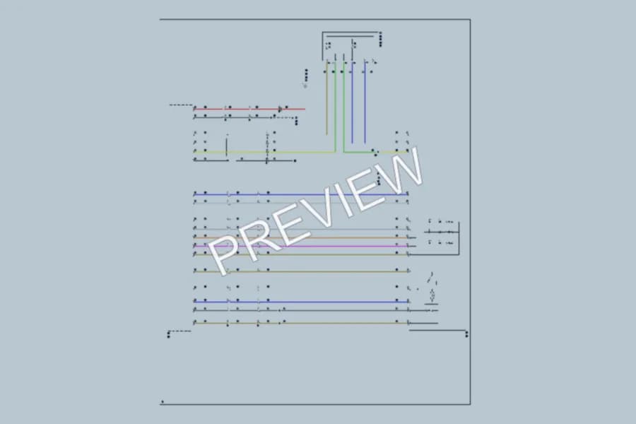 2020 Volvo S90 Power Distribution wiring diagram preview