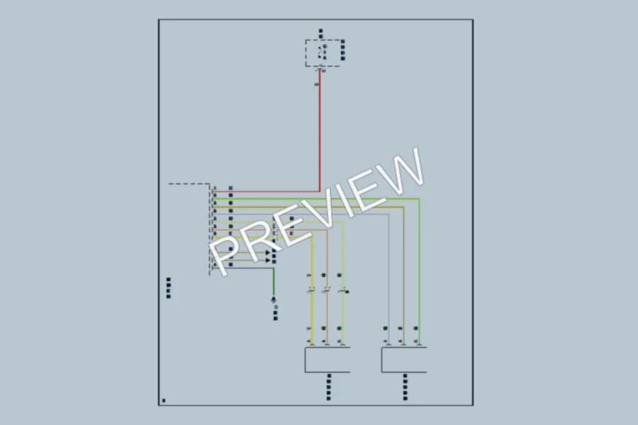 2020 Volvo S90PlugIn Electronic Suspension wiring diagram preview