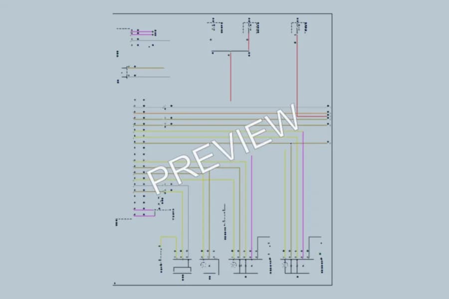 2020 Volvo S90PlugIn Exterior Lights wiring diagram preview