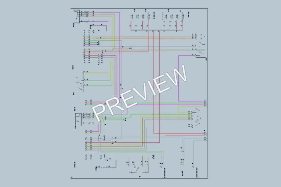 2020 Volvo S90PlugIn Power Door Locks wiring diagram preview