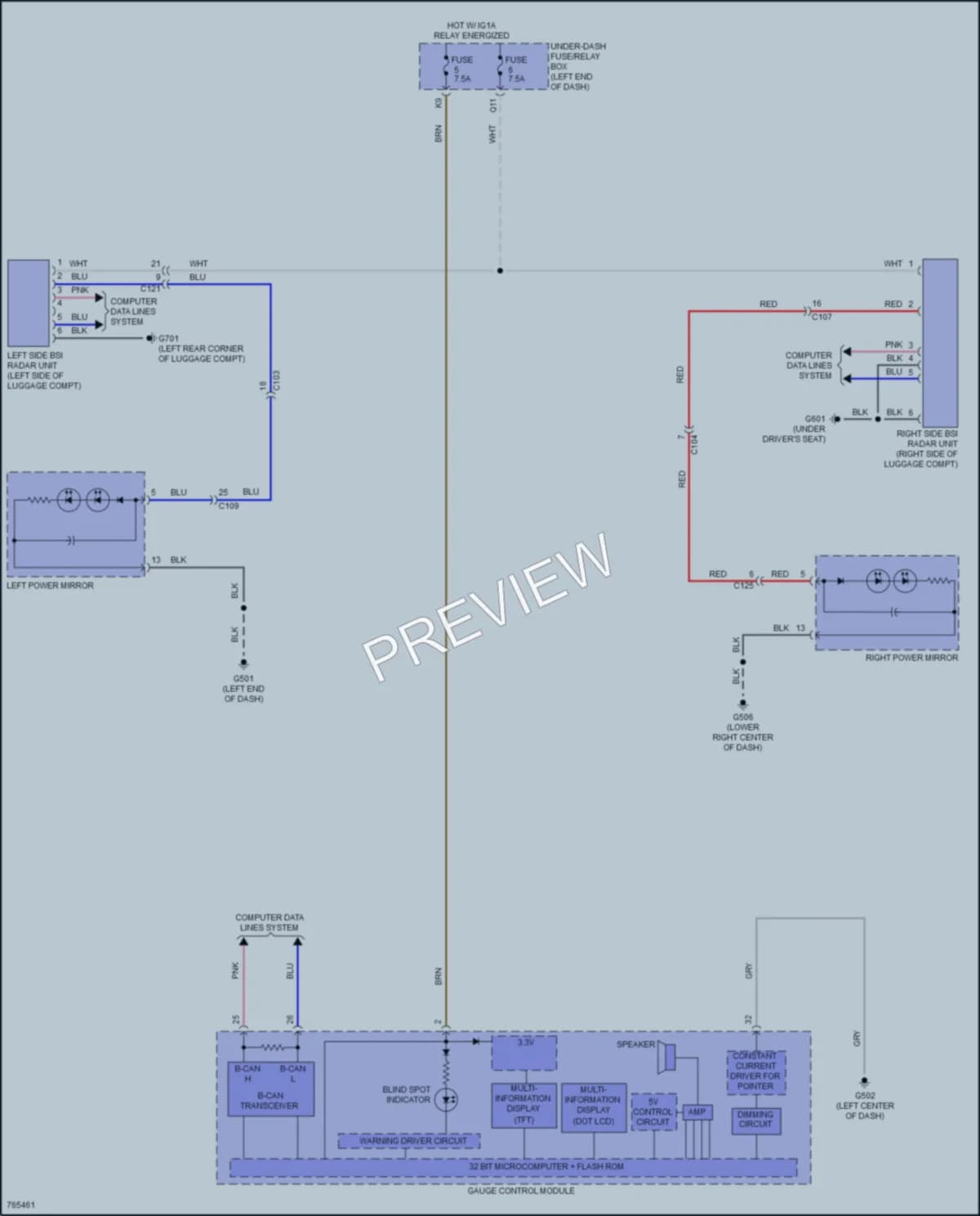 2021 Acura ILX Navigation wiring diagram preview