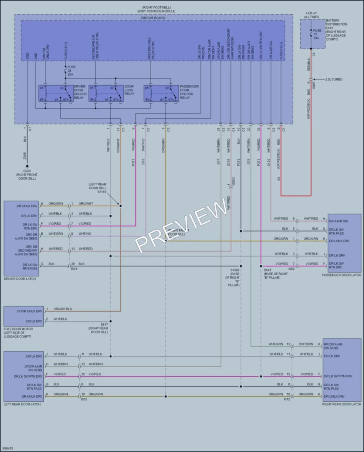 2021 AlfaRomeo Giulia Anti Theft wiring diagram preview