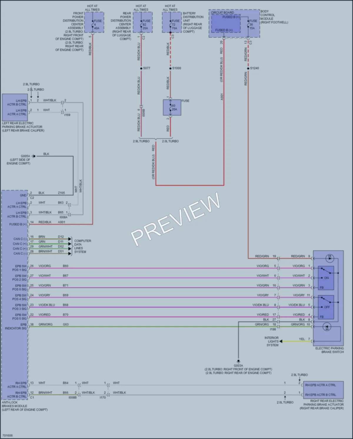 2021 AlfaRomeo Giulia Shift Interlock wiring diagram preview