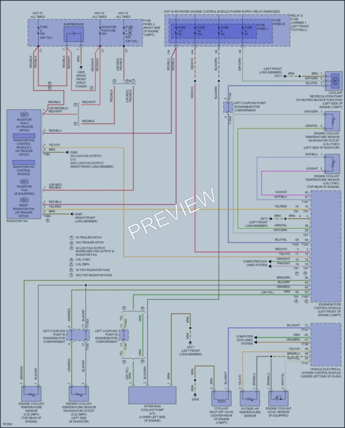 2021 Audi A4allroad Cooling Fan wiring diagram preview