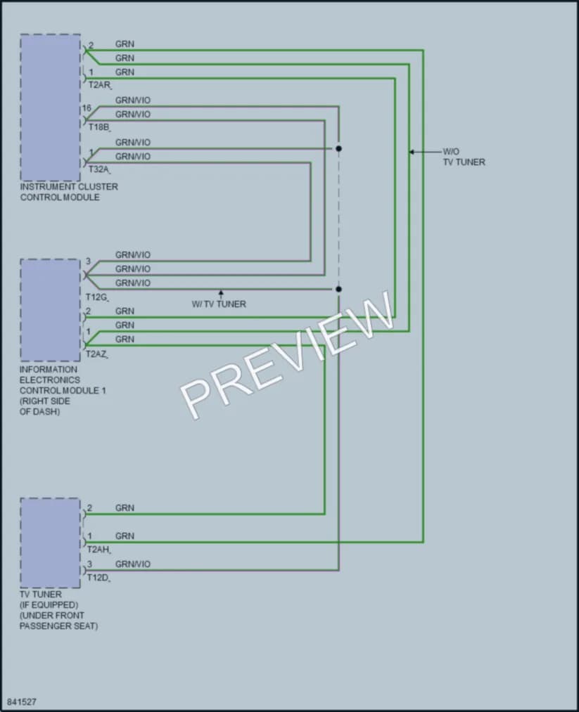 2021 Audi Q3 Radio wiring diagram preview