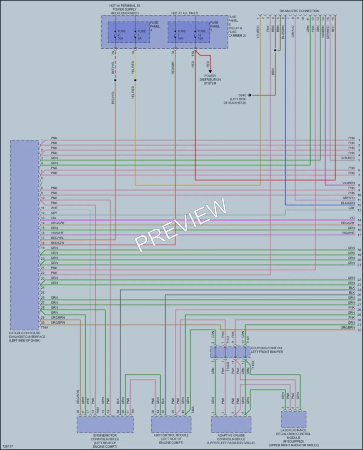 2021 Audi Q7 Computer Data Lines wiring diagram preview