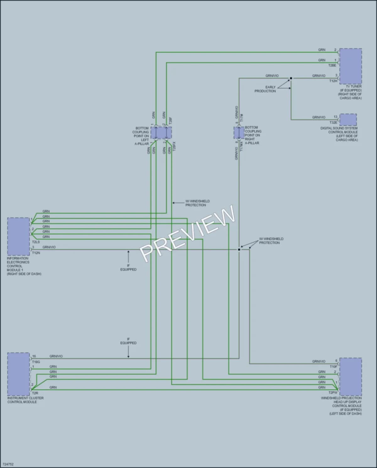 2021 Audi Q7 Radio wiring diagram preview